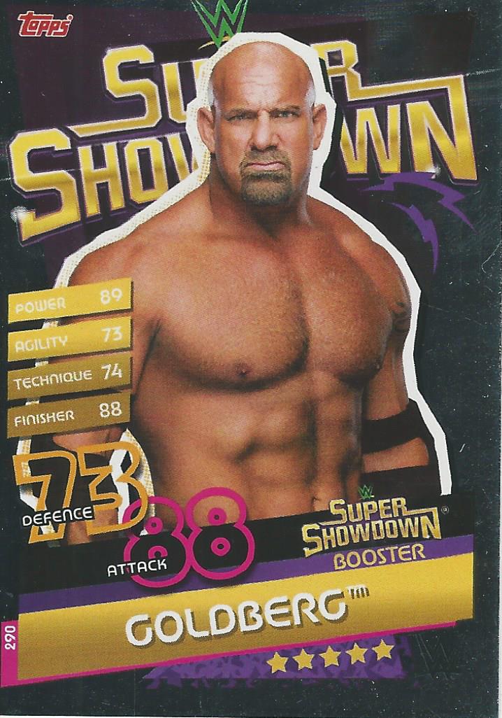 WWE Topps Slam Attax Reloaded 2020 Goldberg #290