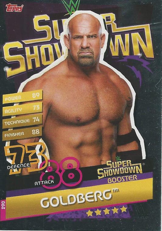WWE Topps Slam Attax Reloaded 2020 Goldberg #290