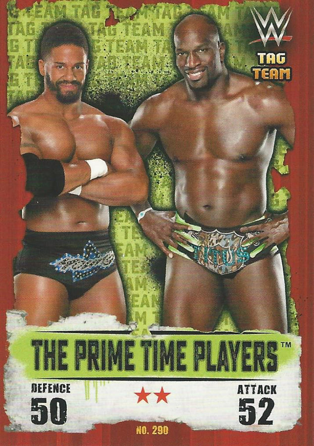 WWE Topps Slam Attax Takeover 2016 Prime Time Players #290