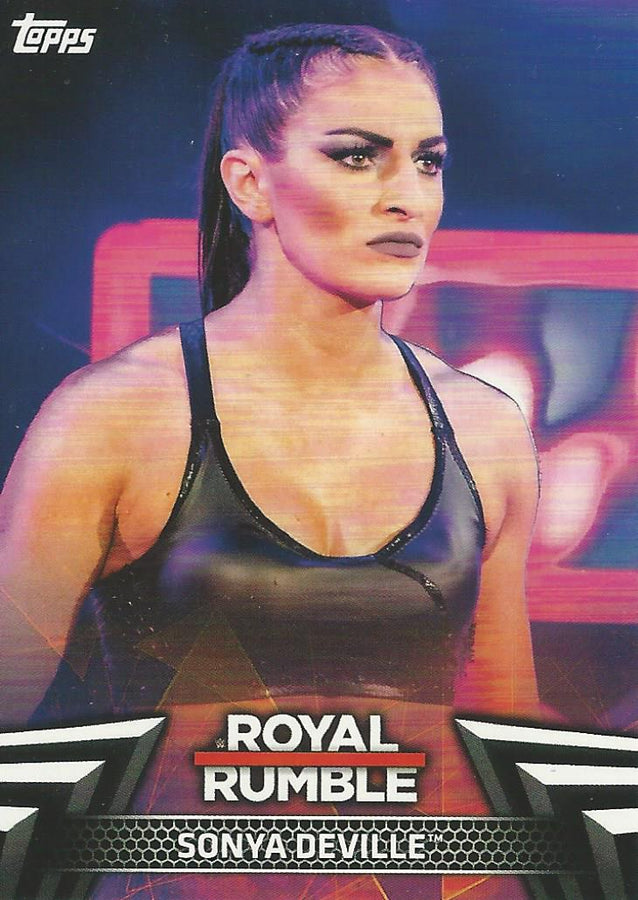 WWE Topps Women Division 2018 Sonya Deville RR-9 trading card PW Catalog