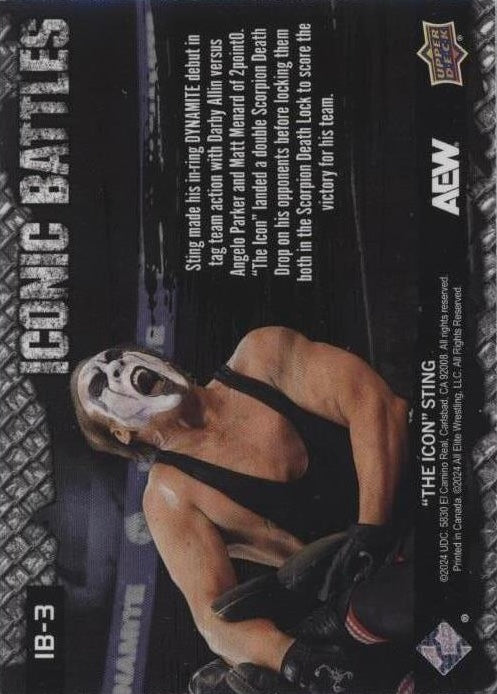Iconic Battles – 8/18/21 – Sting Impressed in HIS In-Ring Dynamite Debut