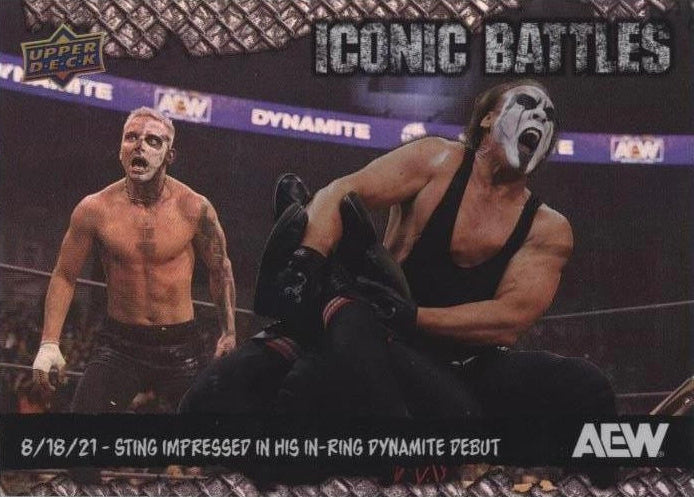 Iconic Battles – 8/18/21 – Sting Impressed in HIS In-Ring Dynamite Debut