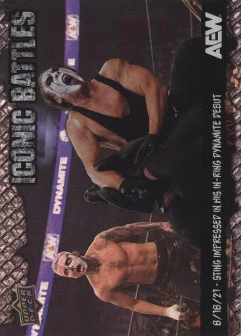 Iconic Battles – 8/18/21 – Sting Impressed in HIS In-Ring Dynamite Debut