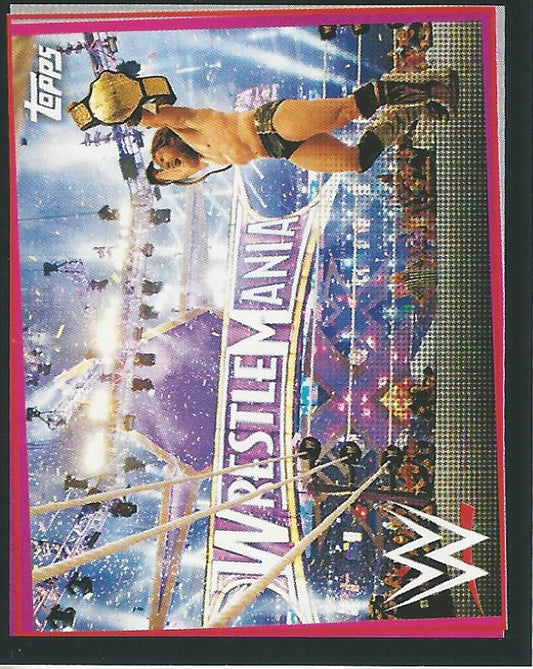WWE Topps Road to Wrestlemania Stickers 2021 Daniel Bryan #291