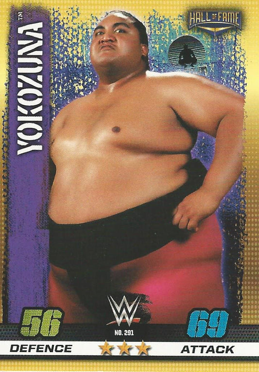 WWE Topps Slam Attax 10th Edition 2017 Yokozuna #291