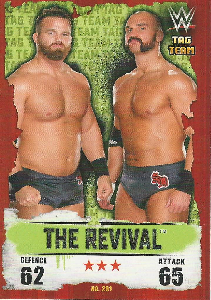 WWE Topps Slam Attax Takeover 2016 The Revival #291