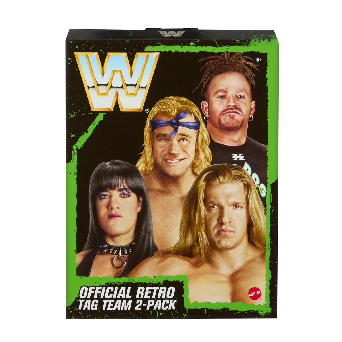 WWE Mattel Retro DX New Age Outlaws Billy Gunn & Road Dogg Ringside Exclusive