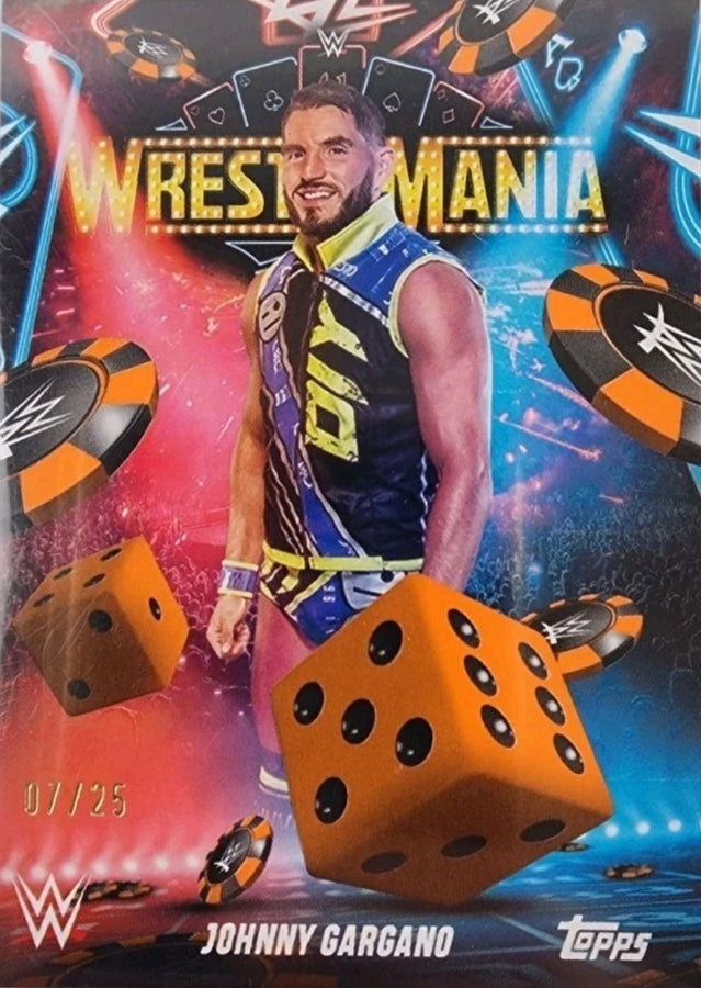 Johnny Gargano trading card PW Catalog