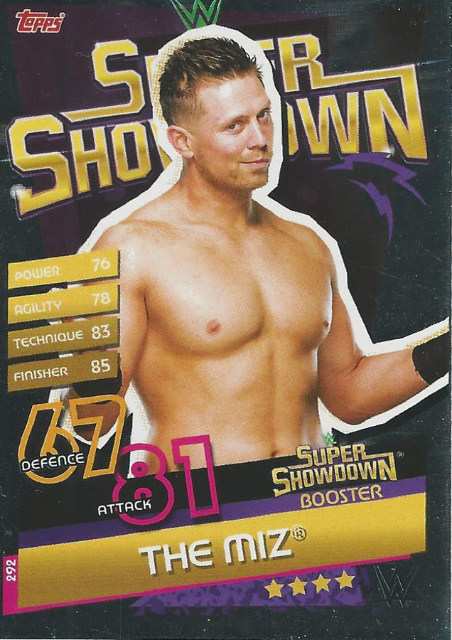 WWE Topps Slam Attax Reloaded 2020 The Miz #292