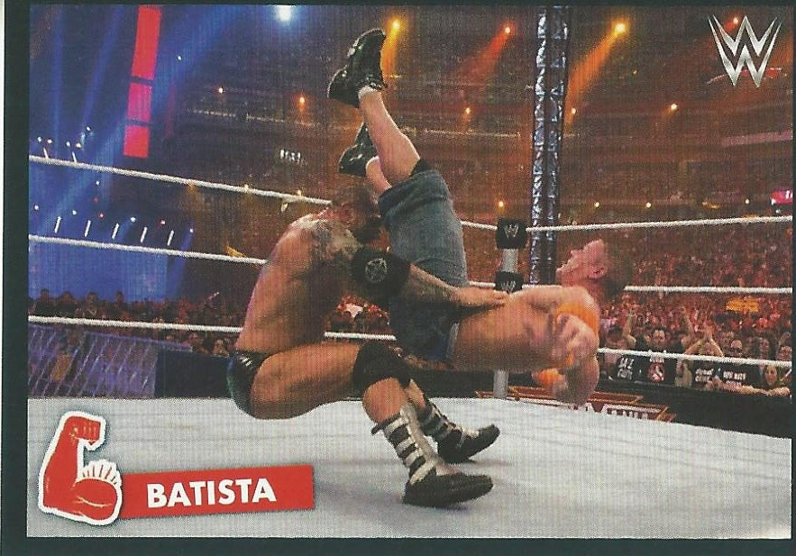 WWE Panini 2022 Sticker Collection Batista #292