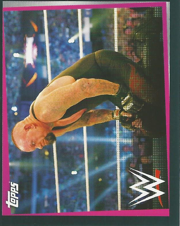 WWE Topps Road to Wrestlemania Stickers 2021 Undertaker #292
