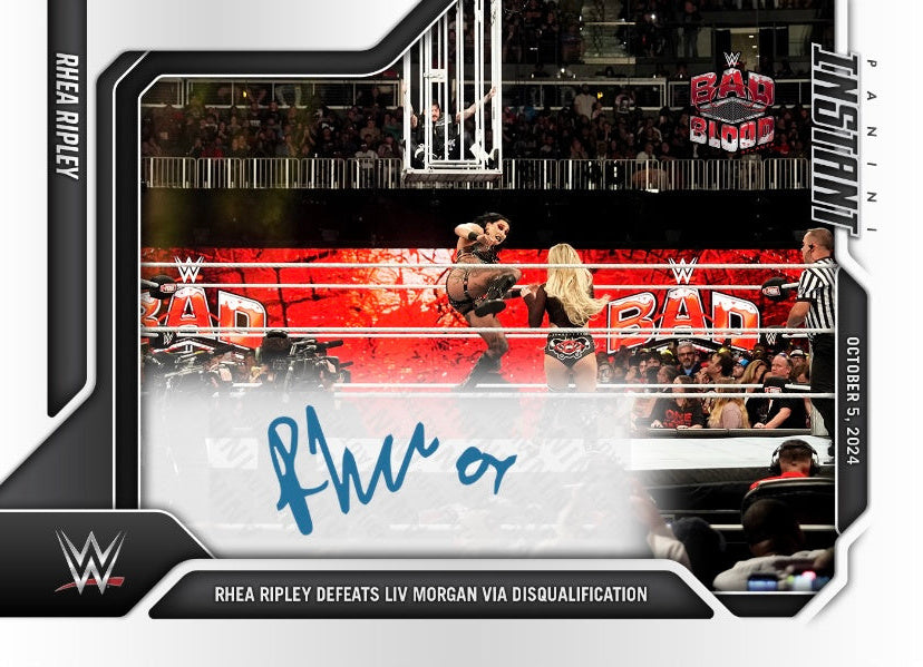 Rhea Ripley – Rhea Ripley Defeats LIV Morgan VIA Disqualification