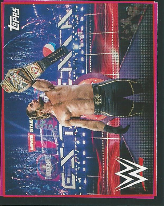 WWE Topps Road to Wrestlemania Stickers 2021 Seth Rollins #293