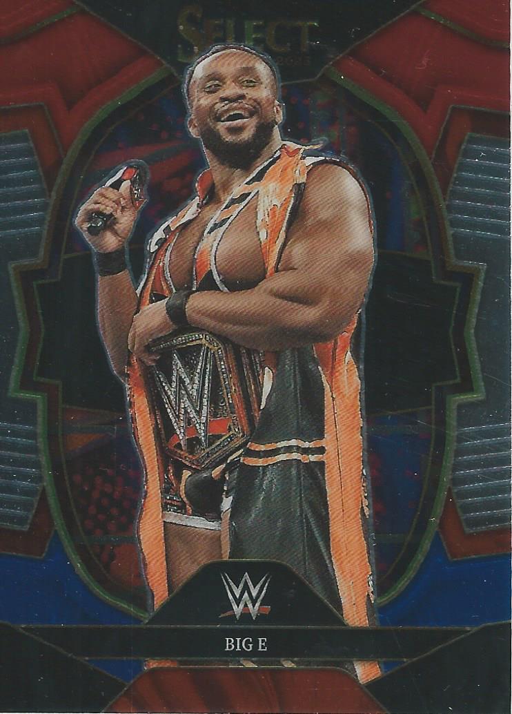 WWE Panini Select 2023 Red/Silver/Blue Big E #2