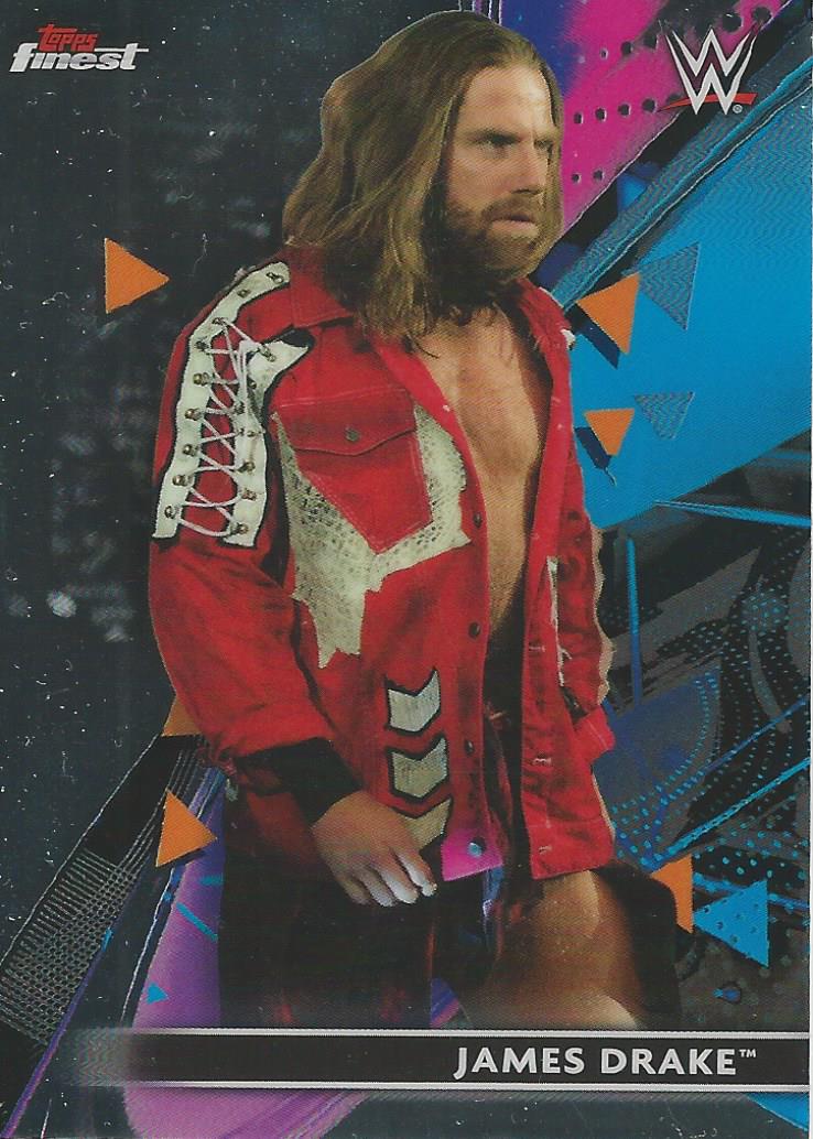WWE Topps Finest 2021 James Drake #87