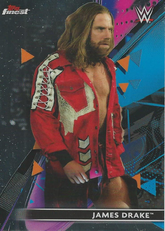 WWE Topps Finest 2021 James Drake #87
