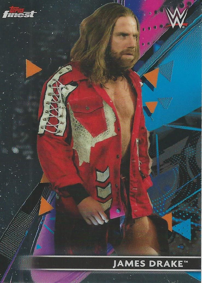 WWE Topps Finest 2021 James Drake #87