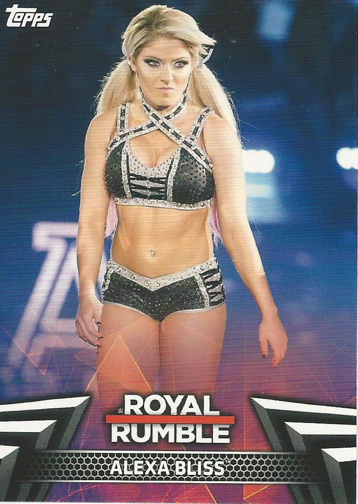 WWE Topps Women Division 2019 Alexa Bliss RR19 trading card PW Catalog