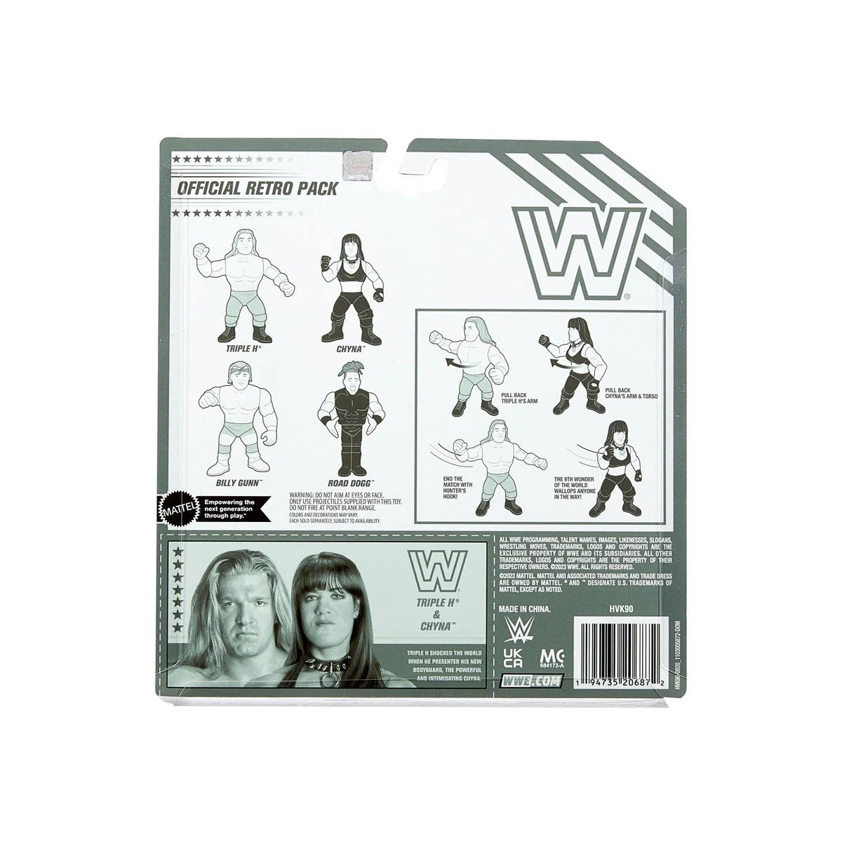 WWE Mattel Retro DX Chyna & Triple H Ringside Exclusive