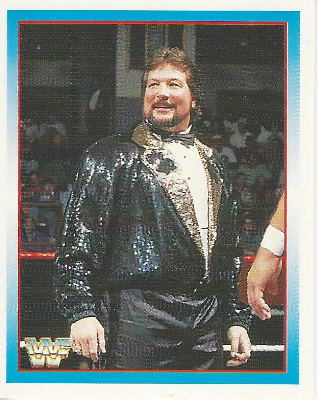 WWF Merlin Stickers 1995 Million Dollar Man Ted DiBiase #294