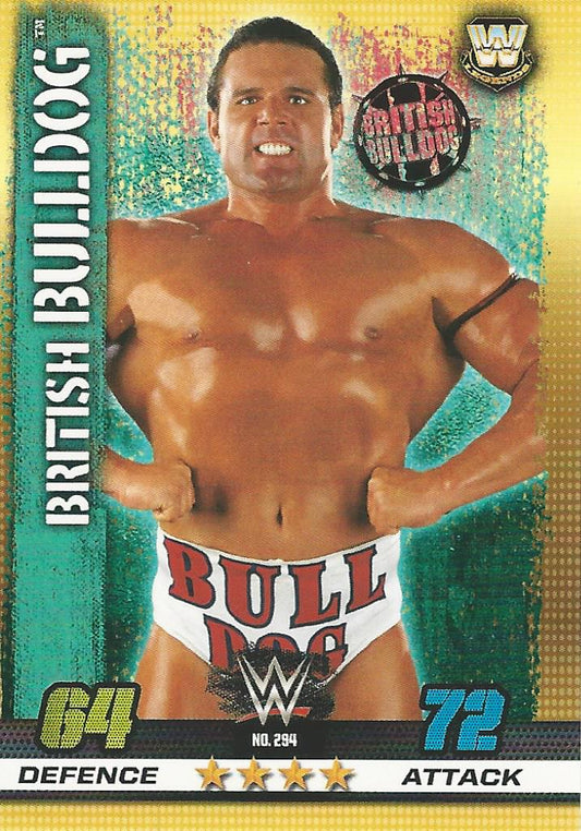 WWE Topps Slam Attax 10th Edition 2017 British Bulldog #294