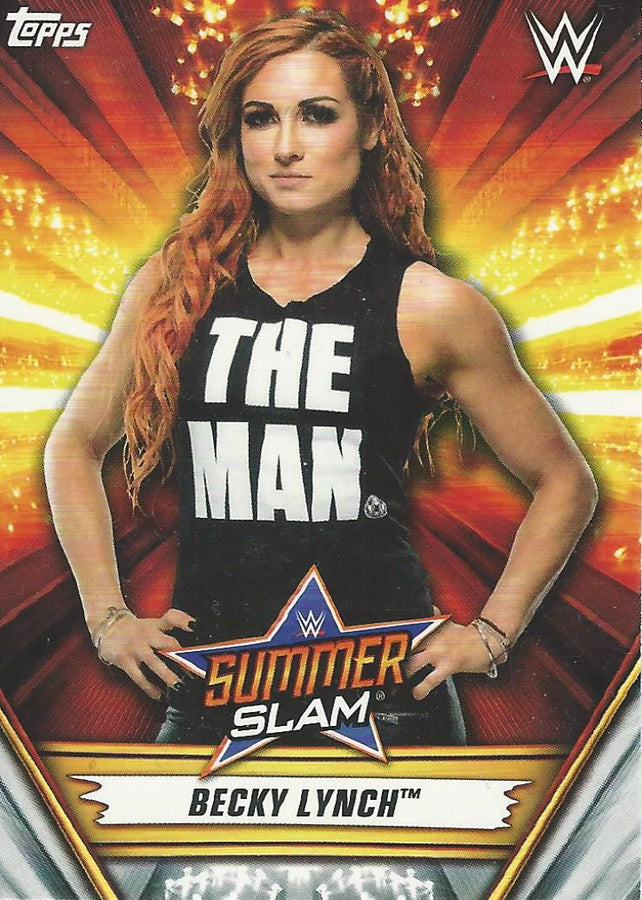 WWE Topps Summerslam 2019 Becky Lynch #44