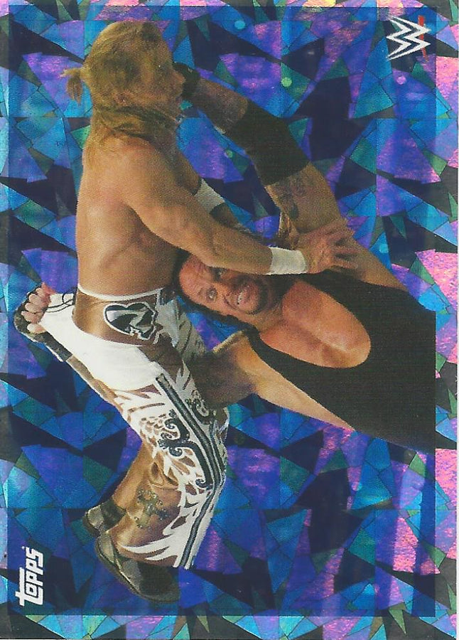 WWE Topps Road to Wrestlemania Stickers 2021 Shawn Michaels vs Undertaker #294