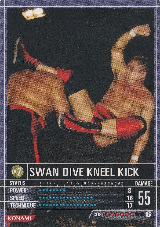 Swan Dive Kneel Kick