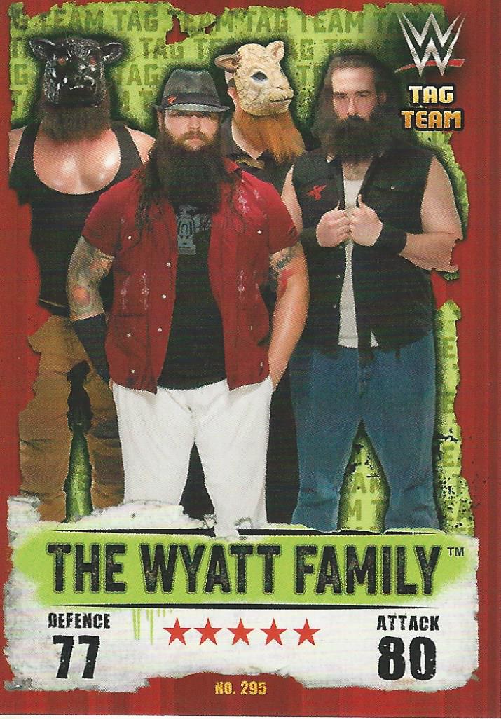 WWE Topps Slam Attax Takeover 2016 The Wyatt Family #295