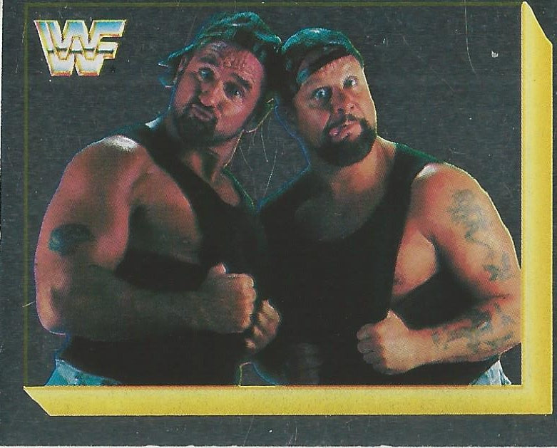 WWF Merlin Sticker 1994 Bushwhackers #295