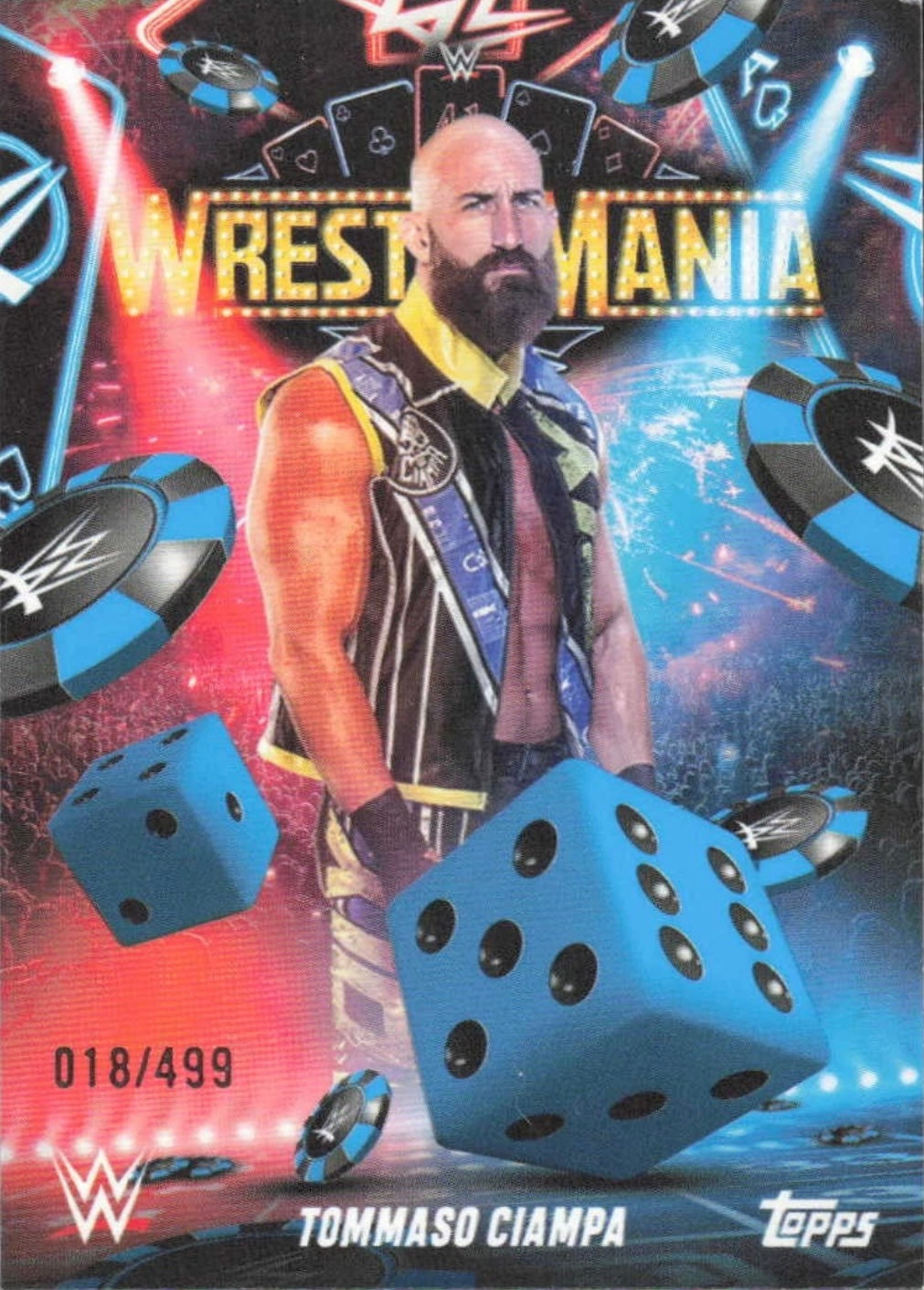 Tommaso Ciampa trading card PW Catalog
