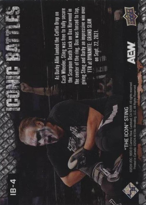 Iconic Battles – 9/22/21 – Sting’s Scorpion Death Lock Was TOO Much for FTR