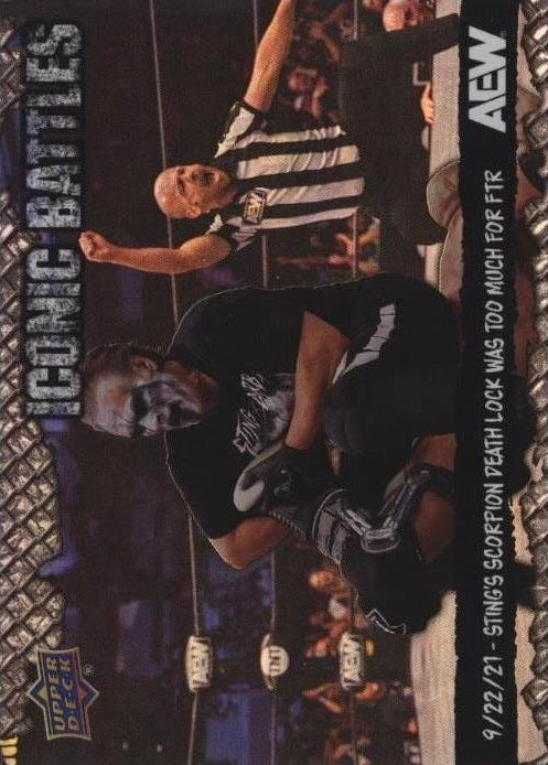 Iconic Battles – 9/22/21 – Sting’s Scorpion Death Lock Was TOO Much for FTR