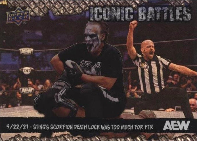 Iconic Battles – 9/22/21 – Sting’s Scorpion Death Lock Was TOO Much for FTR