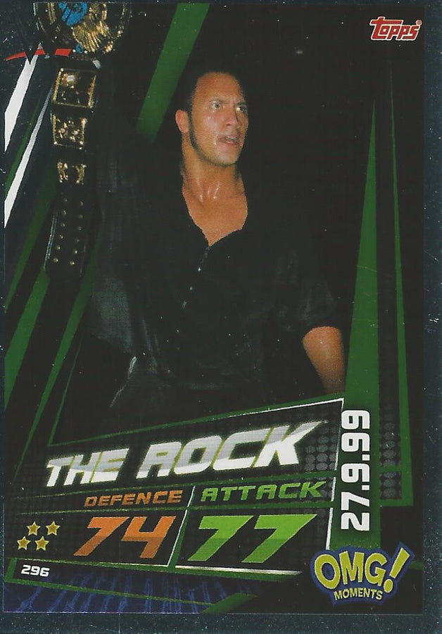 WWE Topps Slam Attax Universe 2019 The Rock #296