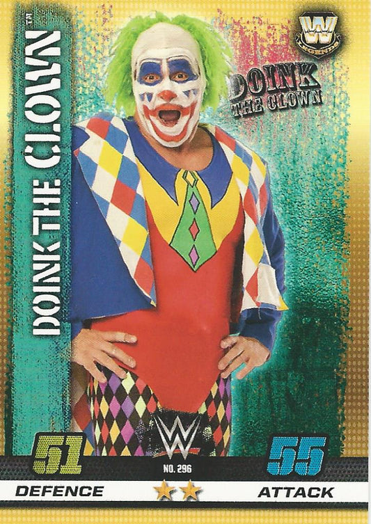 WWE Topps Slam Attax 10th Edition 2017 Doink the Clown #296