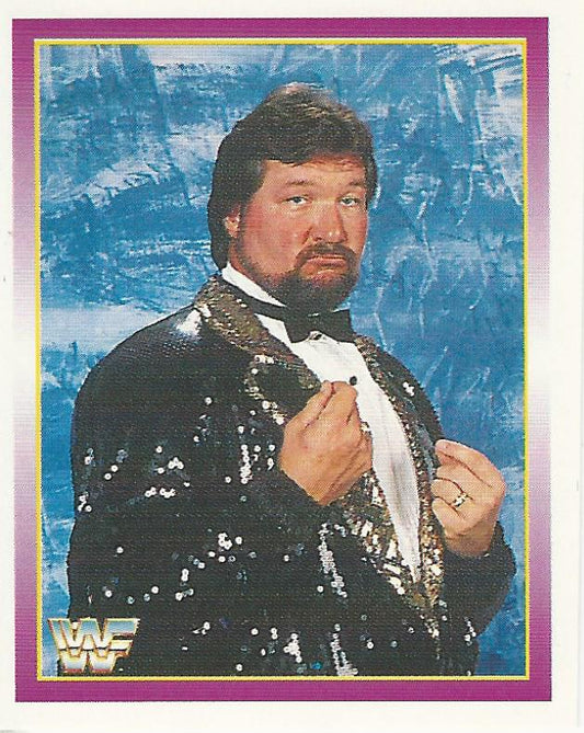WWF Merlin Stickers 1995 Million Dollar Man Ted DiBiase #296