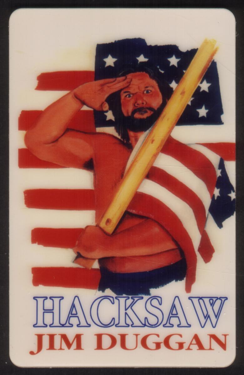 Hacksaw Jim Duggan Phone Card