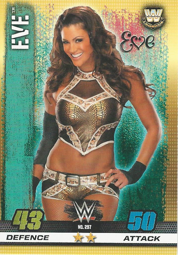 WWE Topps Slam Attax 10th Edition 2017 Eve Torres N0.297 trading card PW Catalog