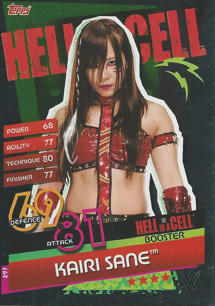 WWE Topps Slam Attax Reloaded 2020 Kairi Sane trading card PW Catalog