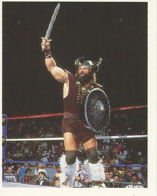 WWF Merlin Stickers 1992 Berzerker #297