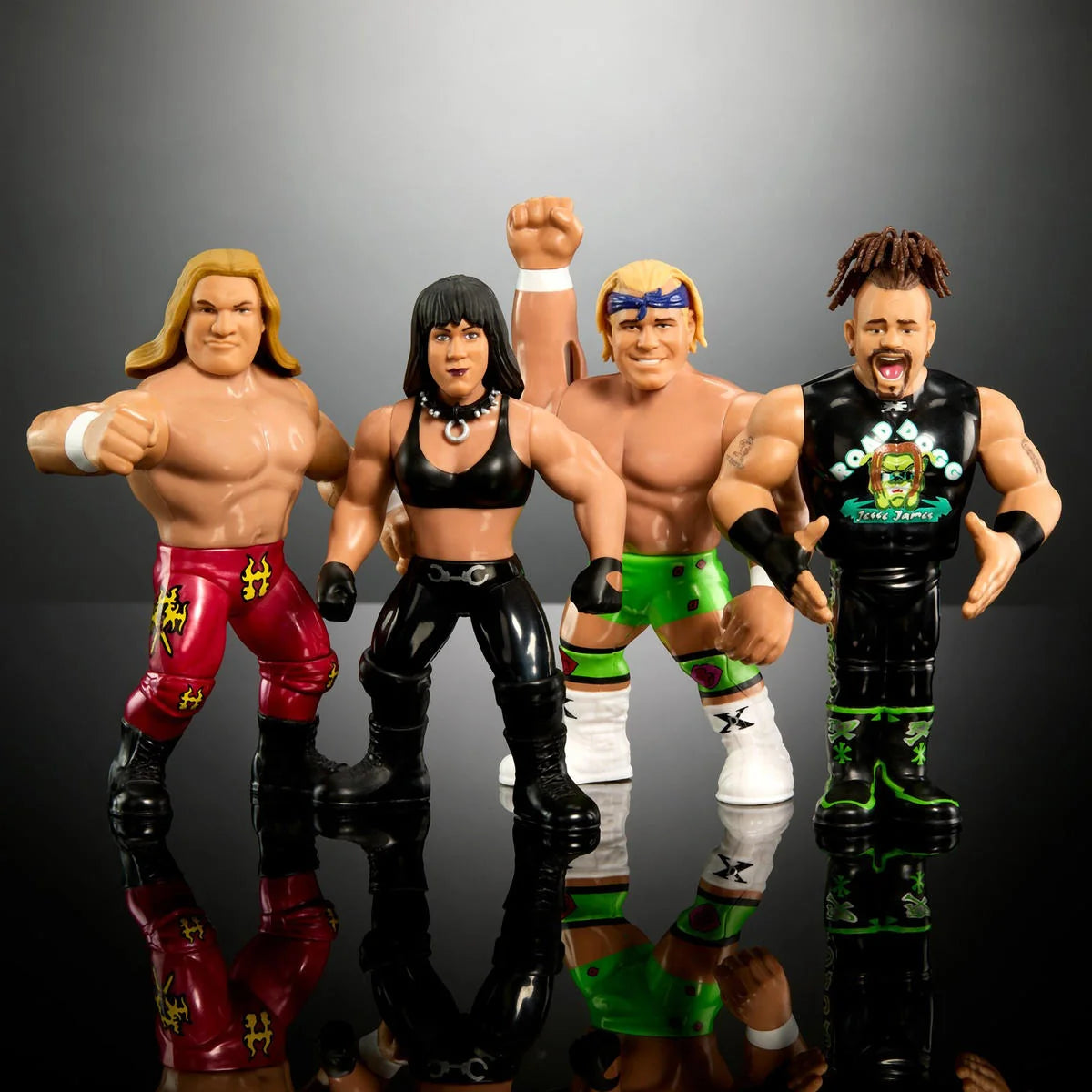 WWE Mattel Retro DX Chyna & Triple H Ringside Exclusive