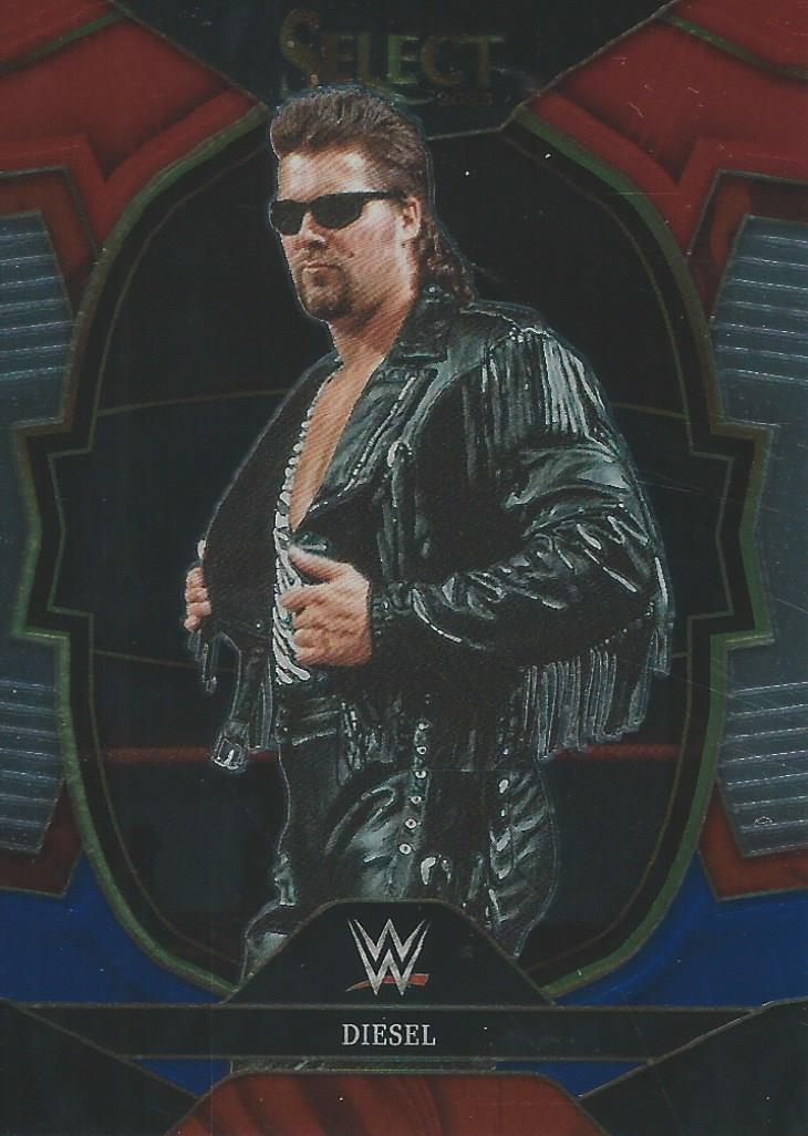 WWE Panini Select 2023 Red/Silver/Blue Diesel #19