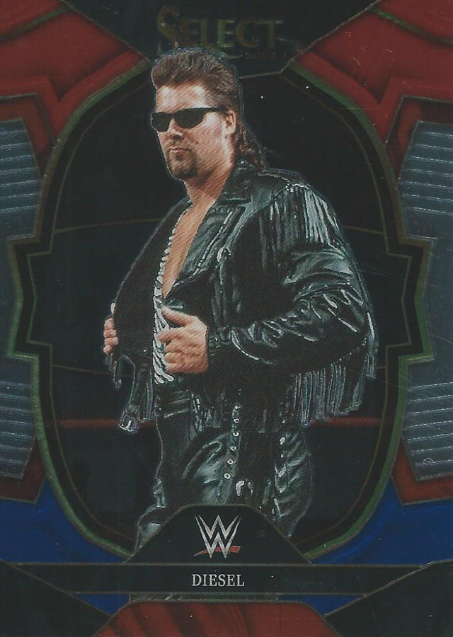 WWE Panini Select 2023 Red/Silver/Blue Diesel #19