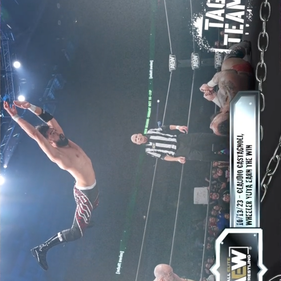 10/13/23 – Claudio Castagnoli, Wheeler Yuta – Claudio Castagnoli, Wheeler Yuta Earn the Win