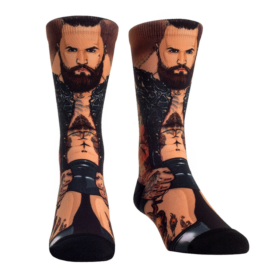 Aleister Black Rock 'Em Socks