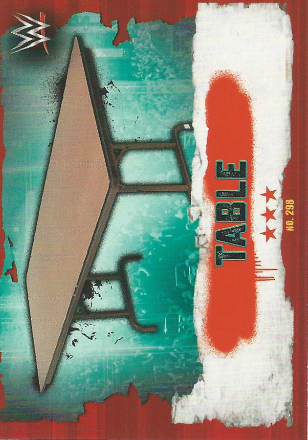 WWE Topps Slam Attax Takeover 2016 Table #298