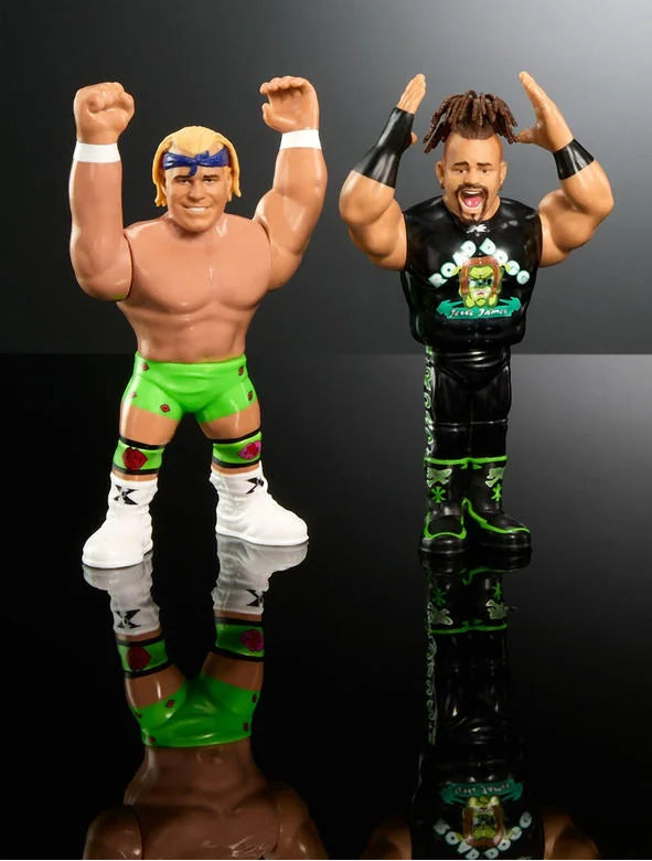 WWE Mattel Retro DX New Age Outlaws Billy Gunn & Road Dogg Ringside Exclusive