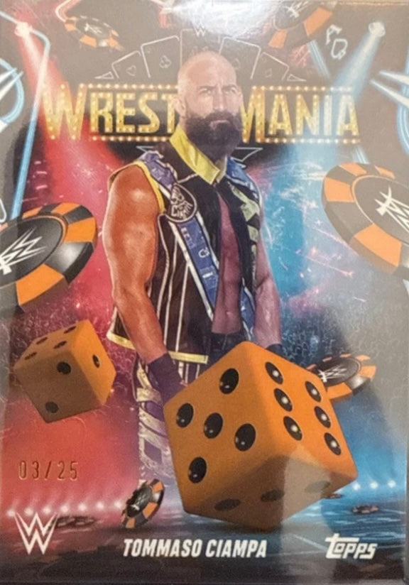 Tommaso Ciampa trading card PW Catalog