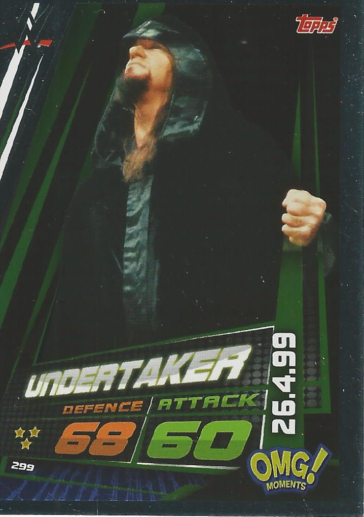 WWE Topps Slam Attax Universe 2019 Undertaker #299
